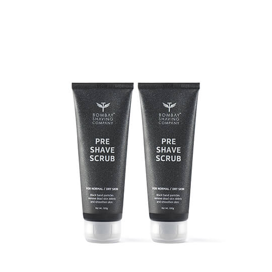 PRE-SHAVE SCRUB pack of 2 from Bombay Shaving Company