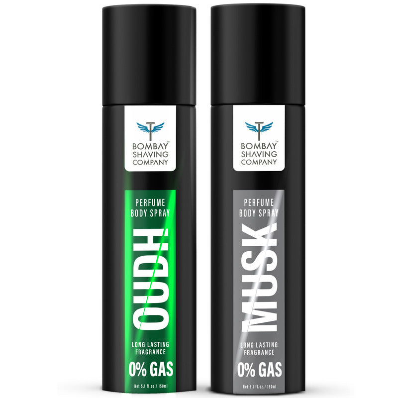 Oudh & Musk Body Sprays Combo | Pack of 2