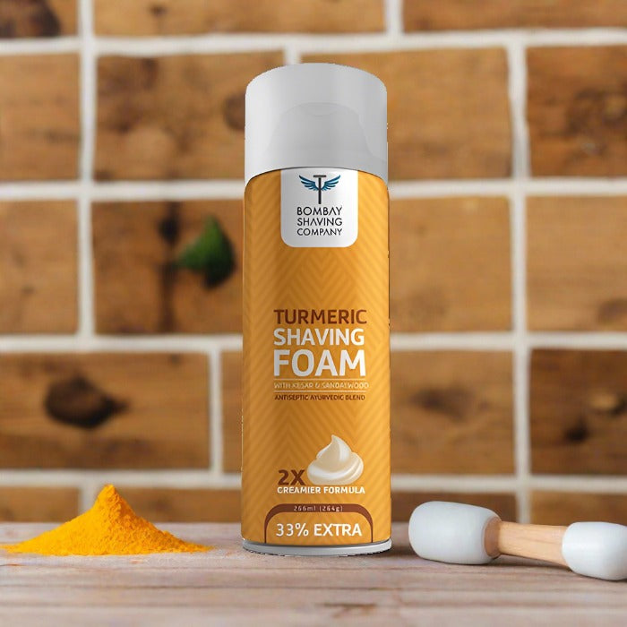 TURMERIC SHAVING FOAM from Bombay Shaving Company