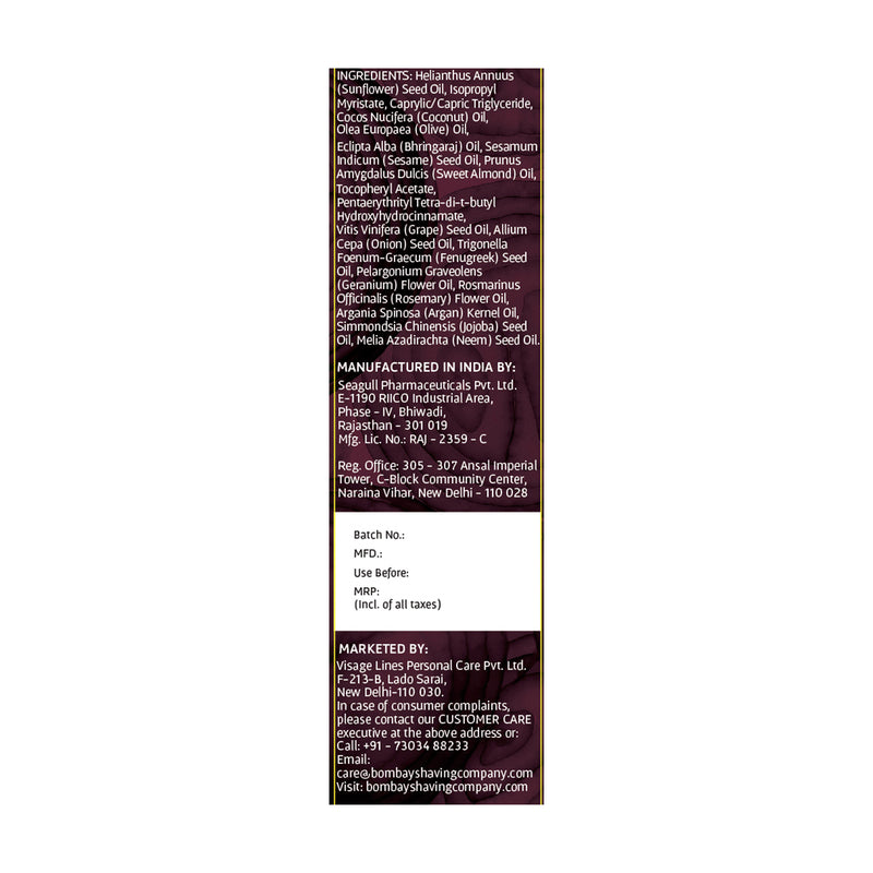 Bombay Shaving Company - Hair Growth Kit For Men and Women - Reduces Hair Fall and Boosts Hair Growth