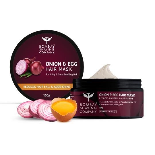 Onion & Egg Hair Mask - Bombay Shaving Company