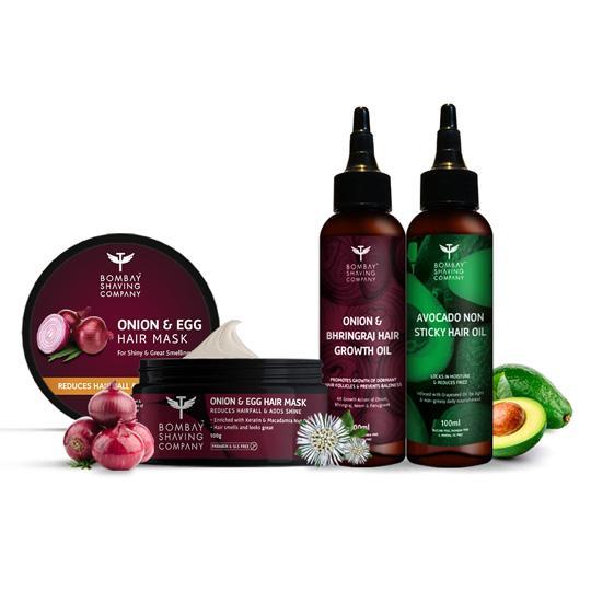 COMPLETE HAIR NOURISH VALUE PACK - Bombay Shaving Company