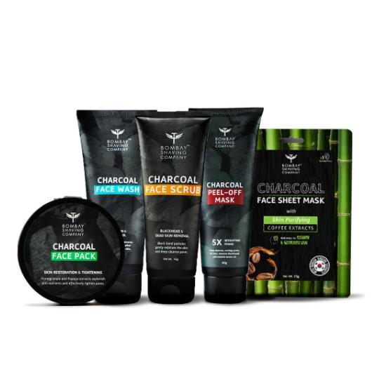 SUPER CHARCOAL FACIAL KIT - Bombay Shaving Company