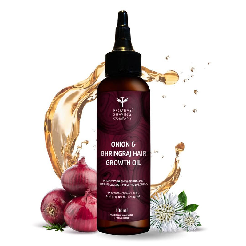 Onion & Bhringraj Hair Growth Oil - Bombay Shaving Company