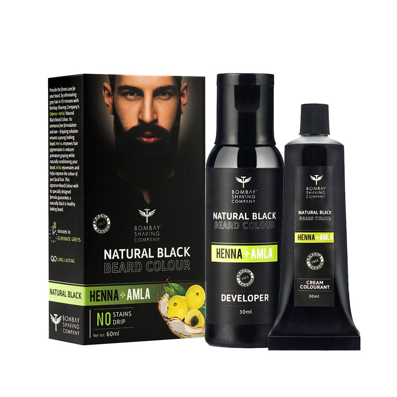 Natural Beard Colour - Black