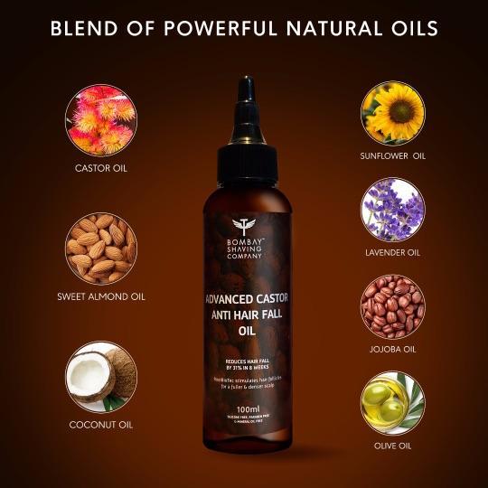 Advanced Castor Anti Hair Fall Oil - Bombay Shaving Company