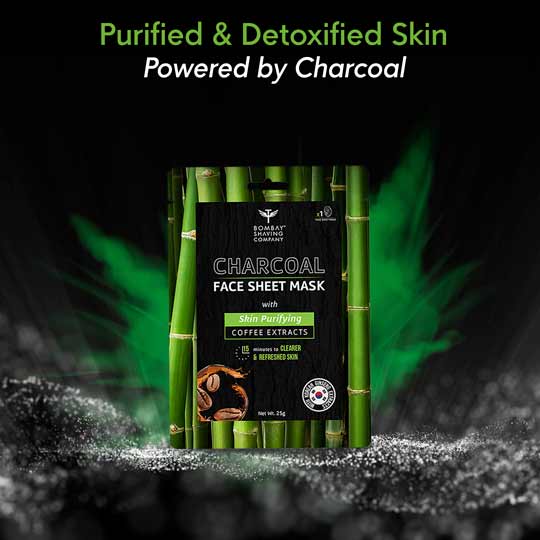 SUPER CHARCOAL FACIAL KIT - Bombay Shaving Company