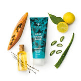 post shave balm poster